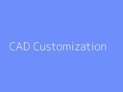 CAD Customization